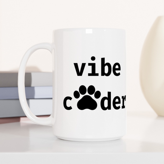 Vibe Coder (Paw Edition) Coffee Mug