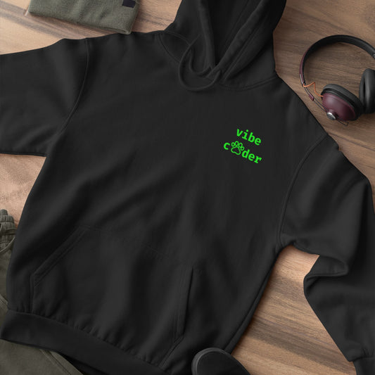 Vibe Coder (Paw Edition) Hoodie