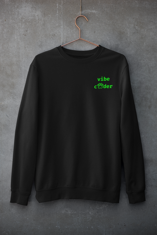 Vibe Coder (Paw Edition) Sweatshirt