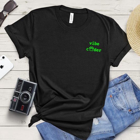 Vibe Coder (Paw Edition) T-shirt