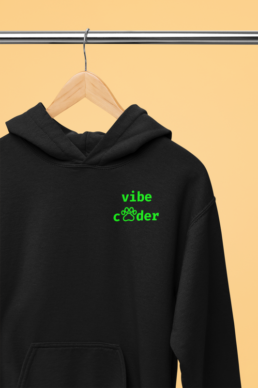 Vibe Coder (Paw Edition) Hoodie