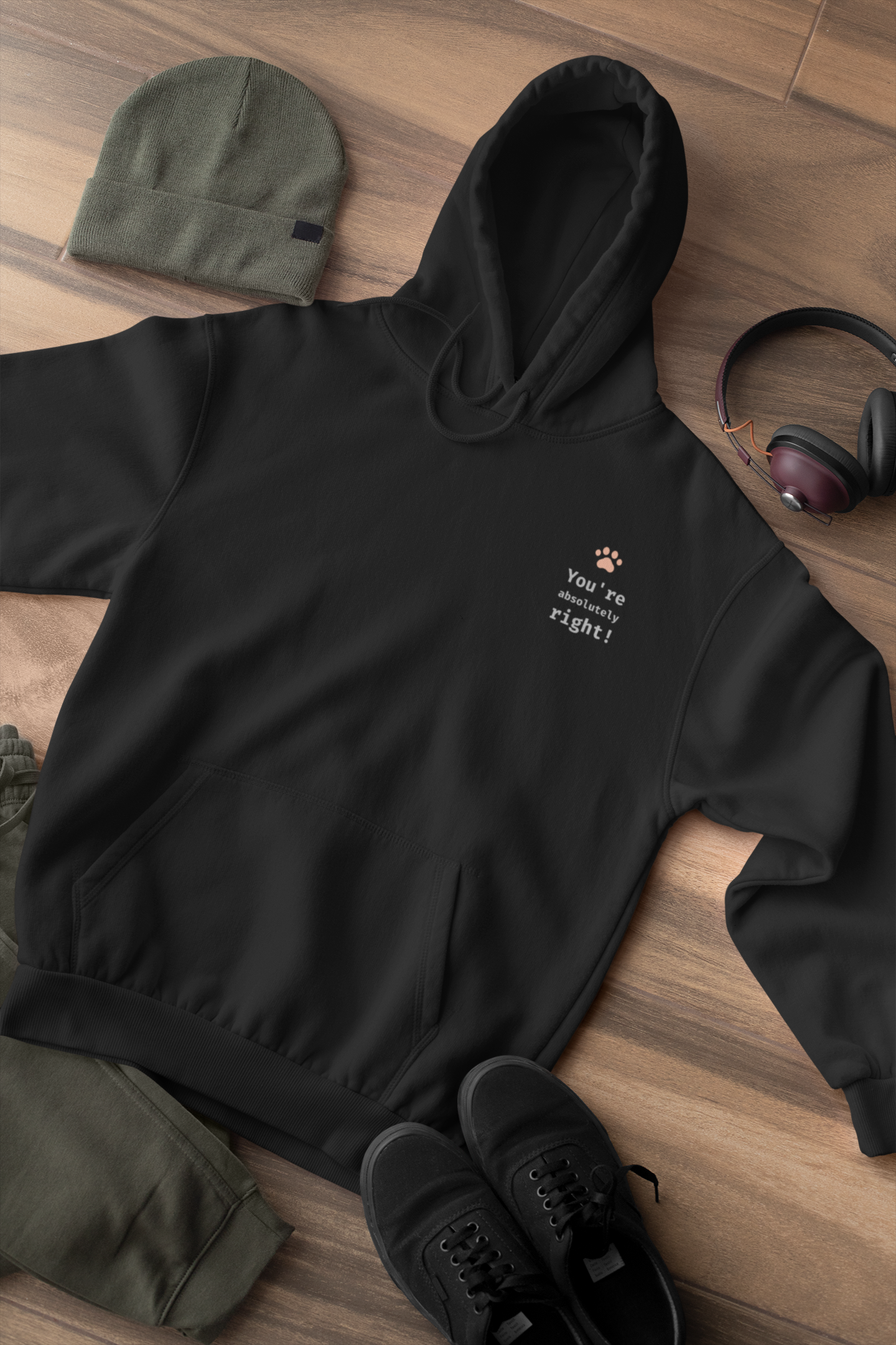 You're absolutely right! Hoodie