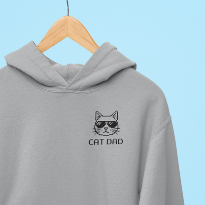 Pixel Cat Dad Hoodie