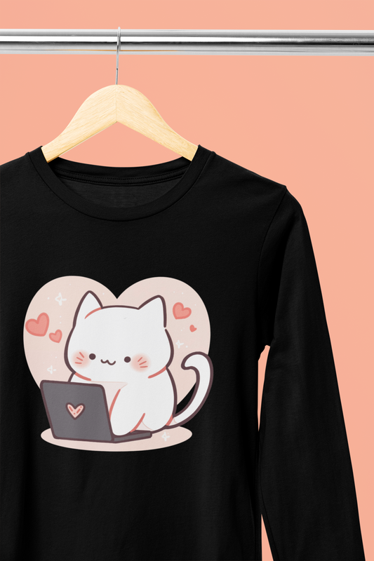 Love at First Click Long Sleeve Tee