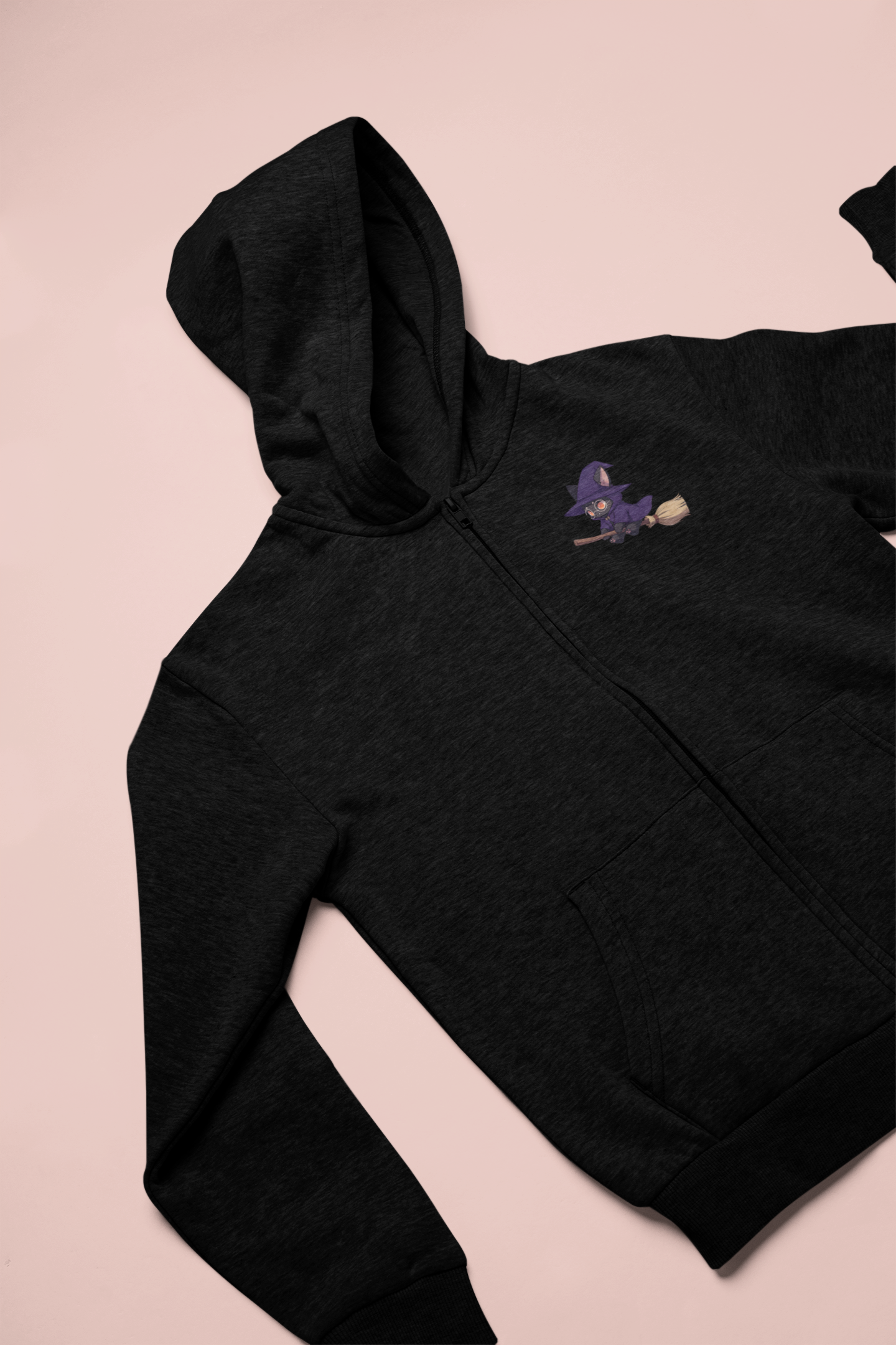 Meowgical Ride Zip Hoodie