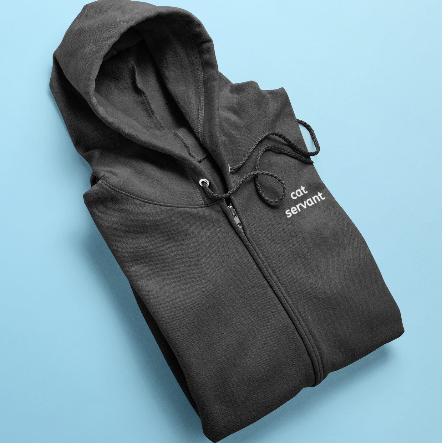 Cat Servant Zip Hoodie