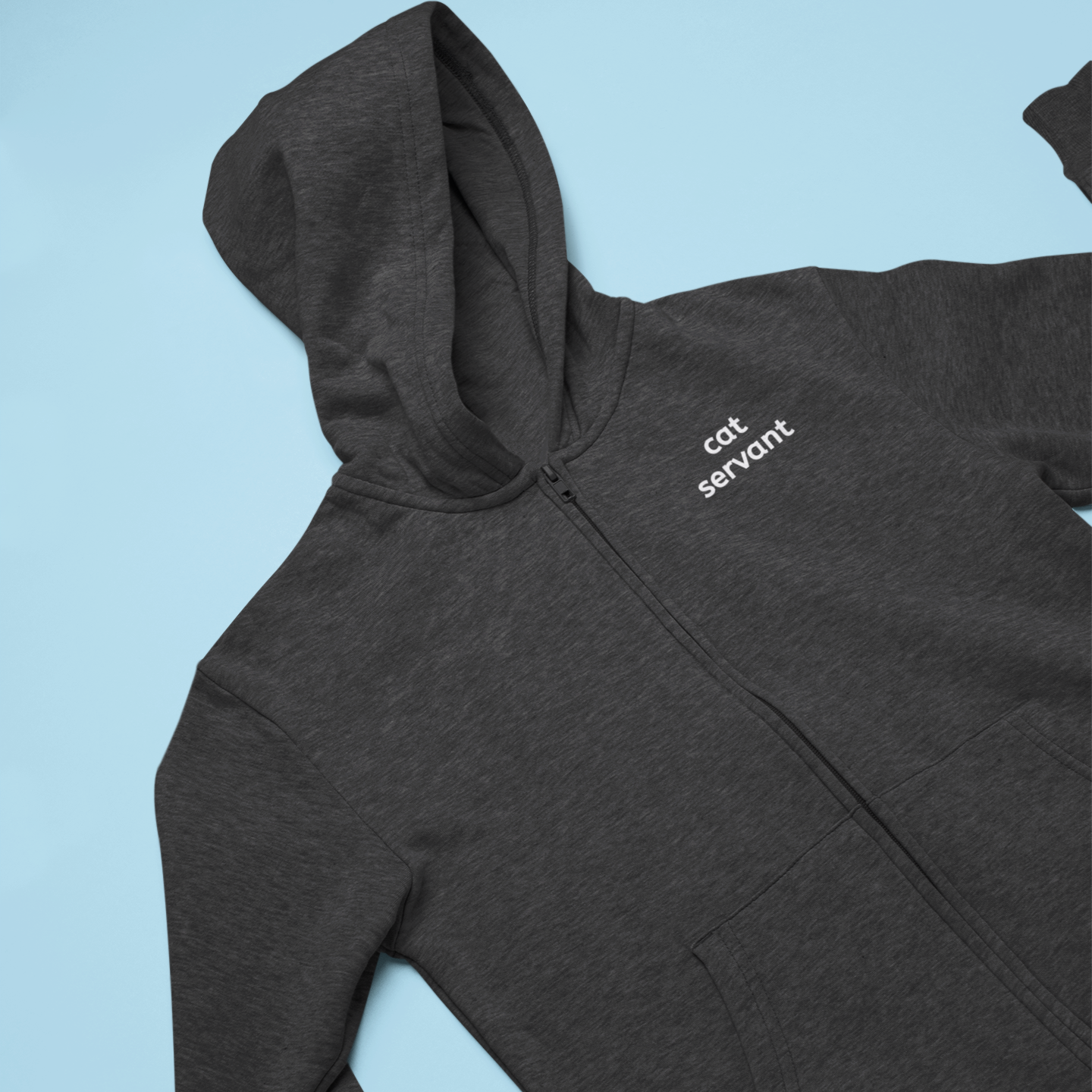 Cat Servant Zip Hoodie