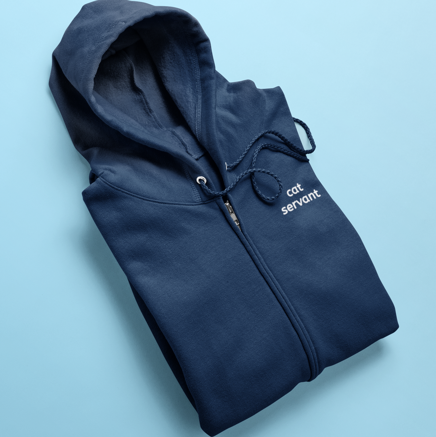 Cat Servant Zip Hoodie