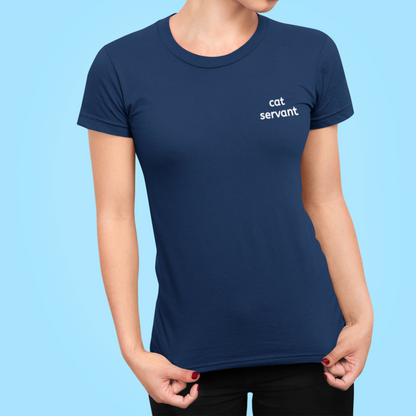 Cat Servant Women’s Slim Fit Tee