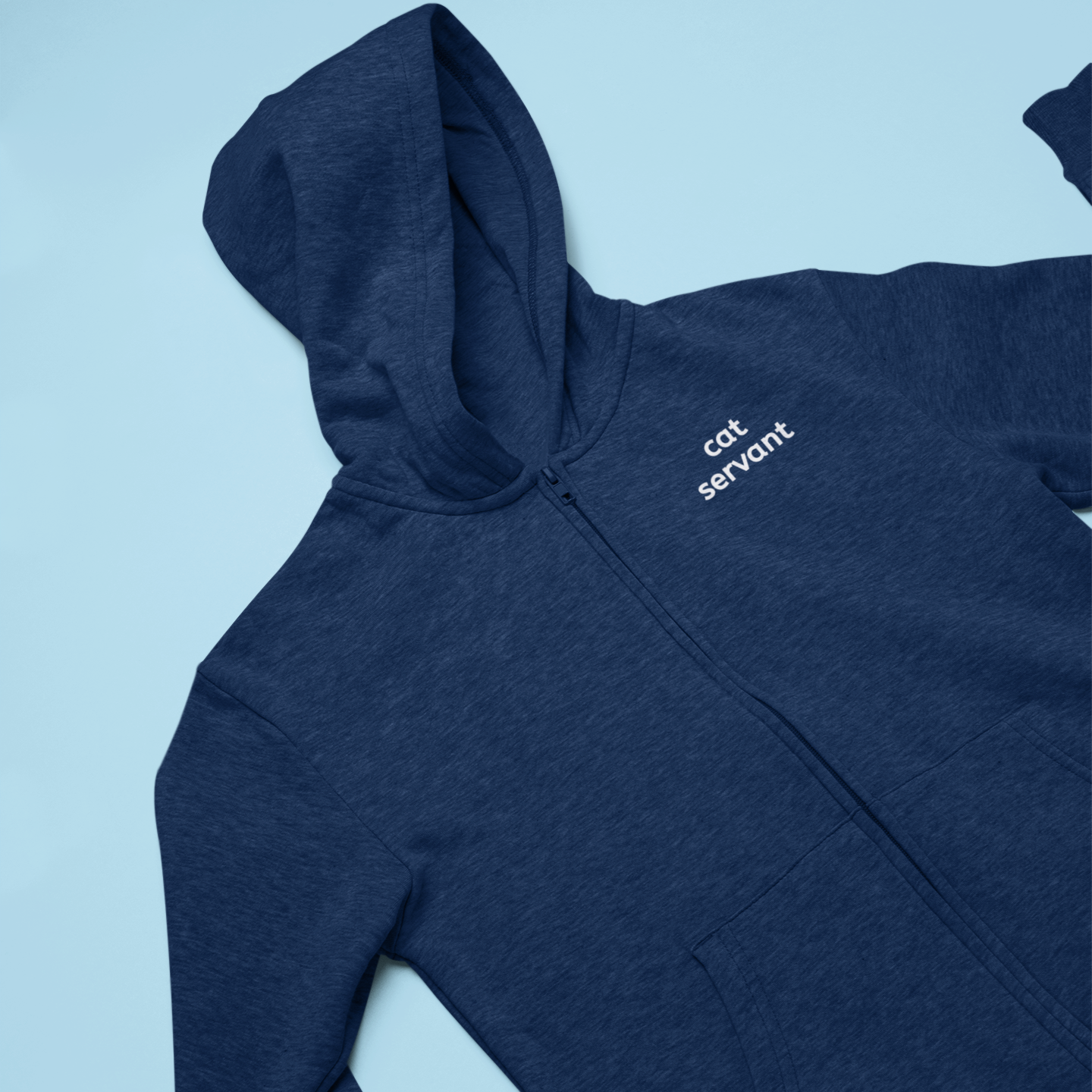 Cat Servant Zip Hoodie