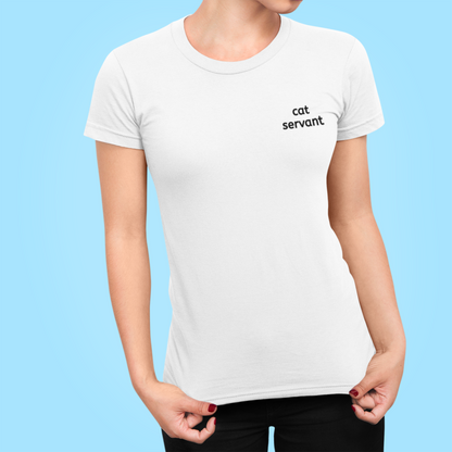 Cat Servant Women’s Slim Fit Tee