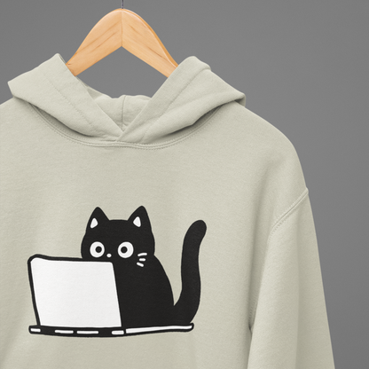 The Coding Cat: Full Stack Edition Hoodie