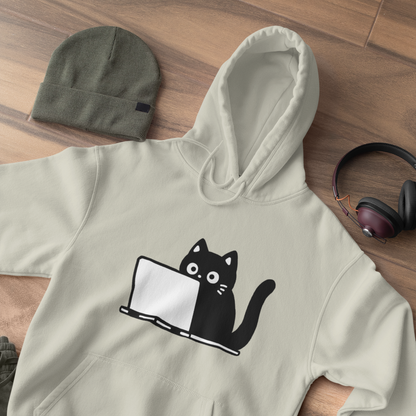 The Coding Cat: Full Stack Edition Hoodie