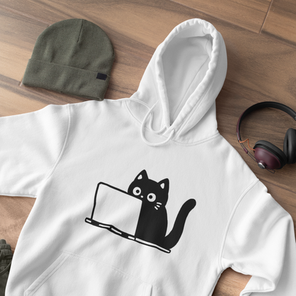 The Coding Cat: Full Stack Edition Hoodie