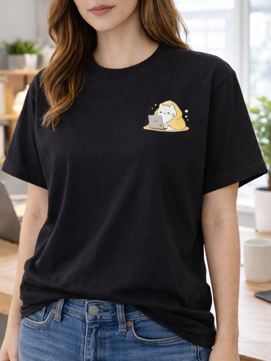 Feline Productivity Mode T-Shirt