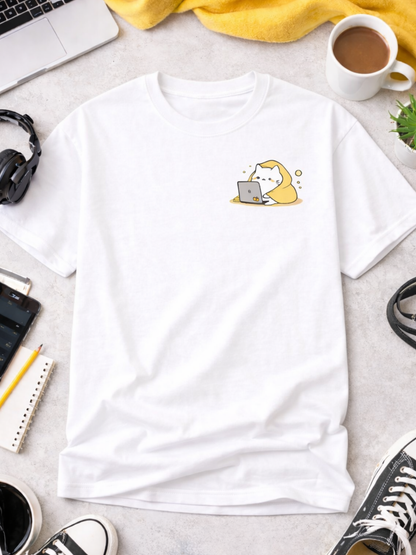 Feline Productivity Mode T-Shirt