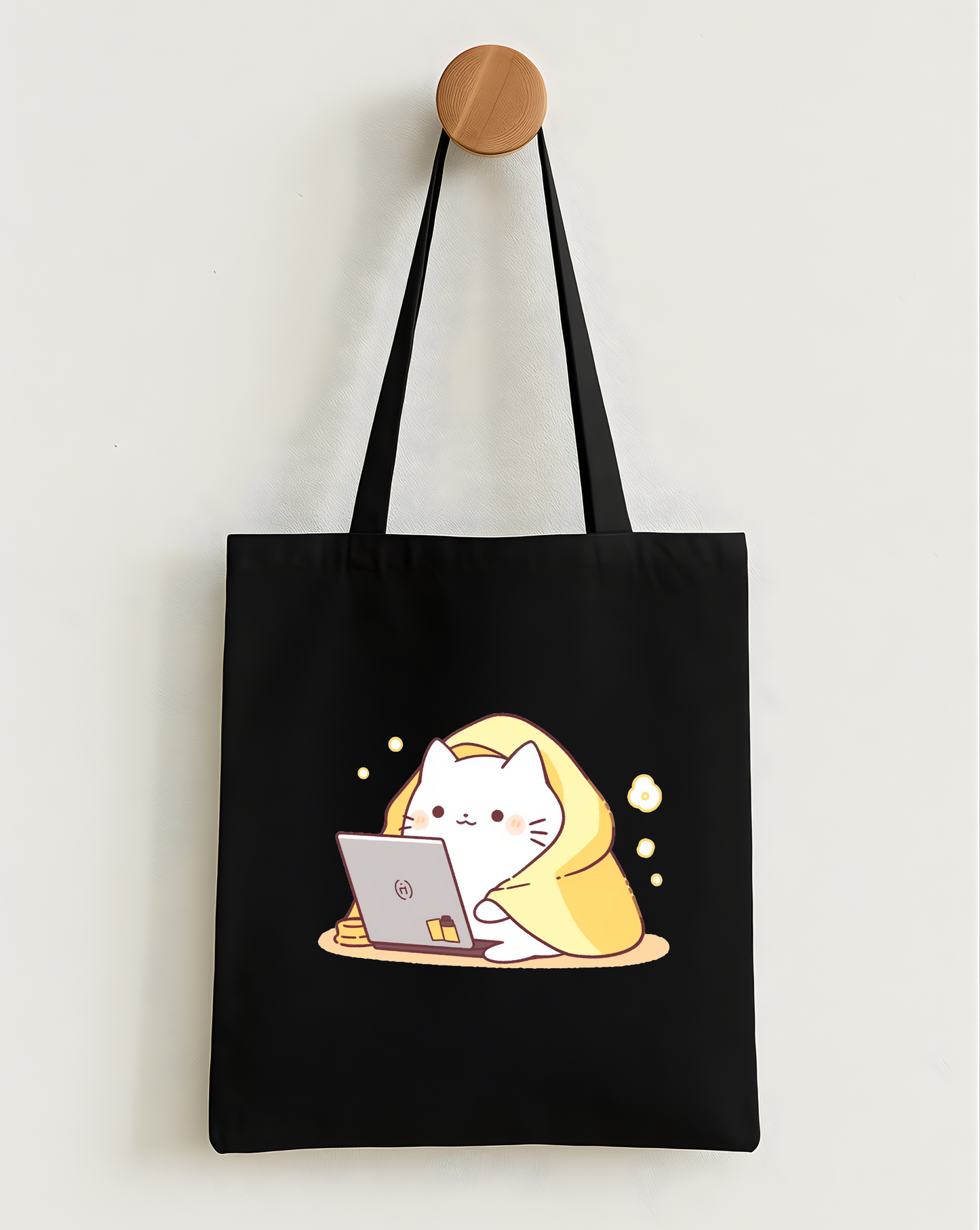 Feline Productivity Mode Classic Tote Bag
