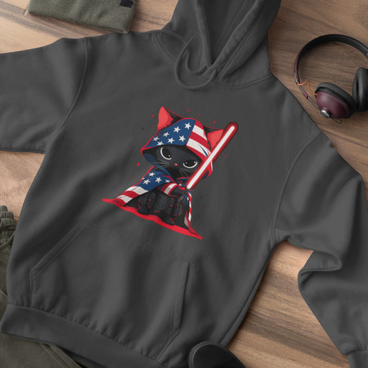 Patriotic Cat Vader Hoodie