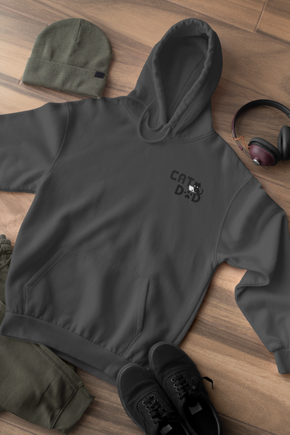 Coding Cat Dad Pocket Style Hoodie