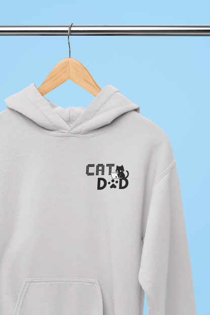 Coding Cat Dad Pocket Style Hoodie