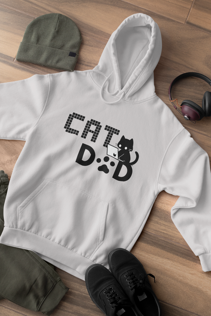 Coding Cat Dad Hoodie