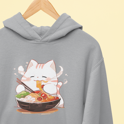 Happy Cat Ramen Feast Hoodie
