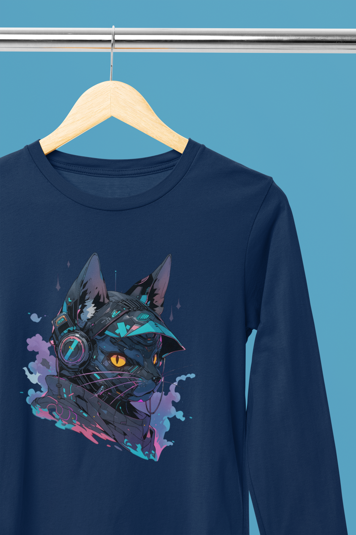 Pawglitch Long Sleeve Tee