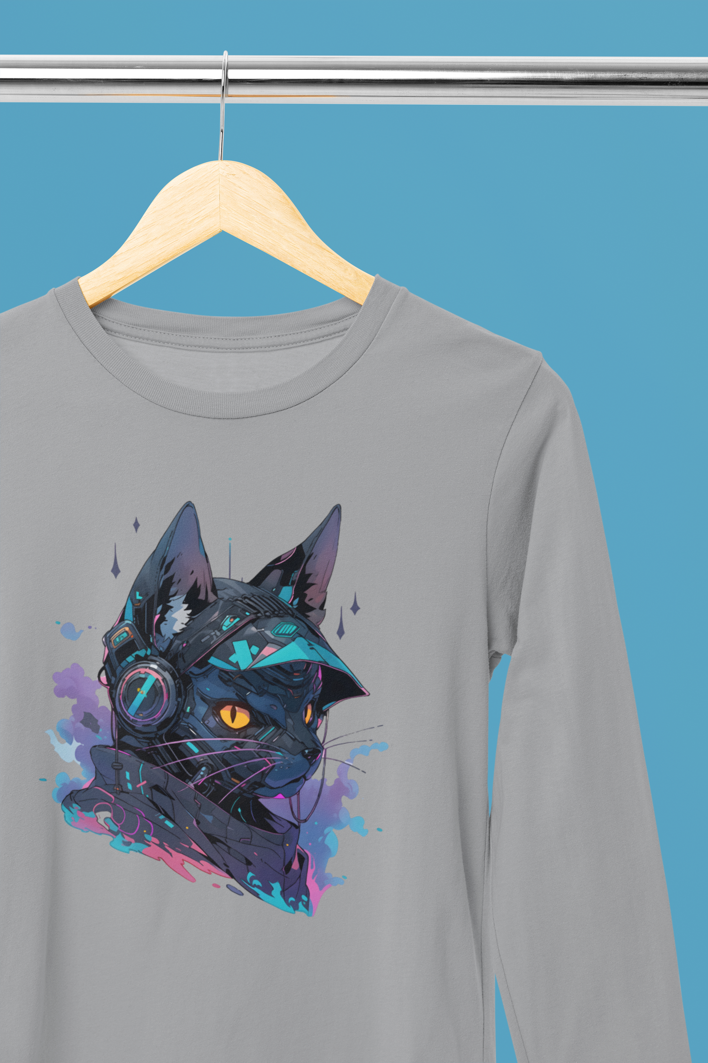 Pawglitch Long Sleeve Tee