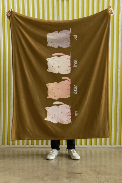 Un, Deux, Trois, Cat Blanket