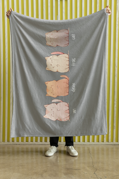 Un, Deux, Trois, Cat Blanket