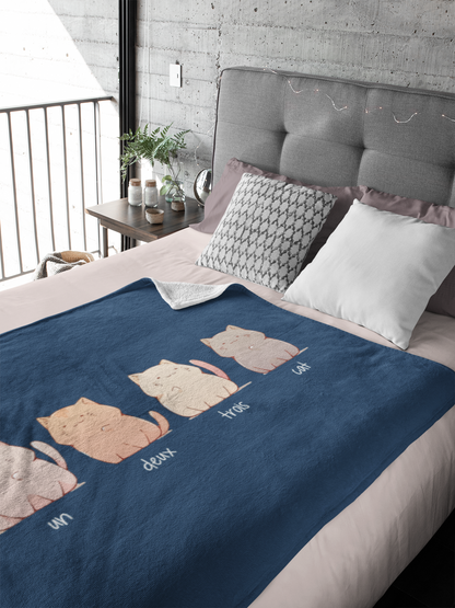 Un, Deux, Trois, Cat Blanket