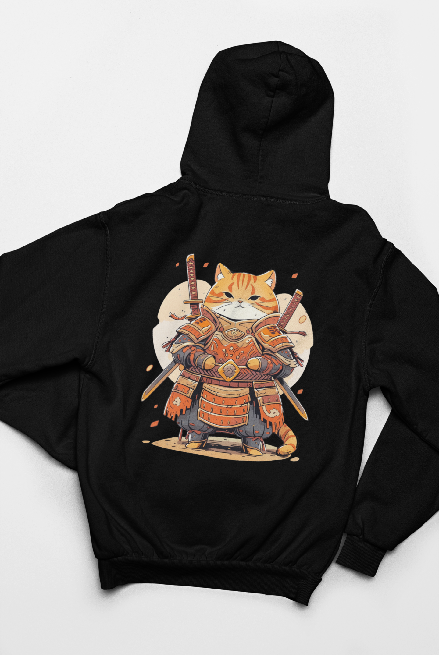 Golden Samurai Tabby Zip Hoodie