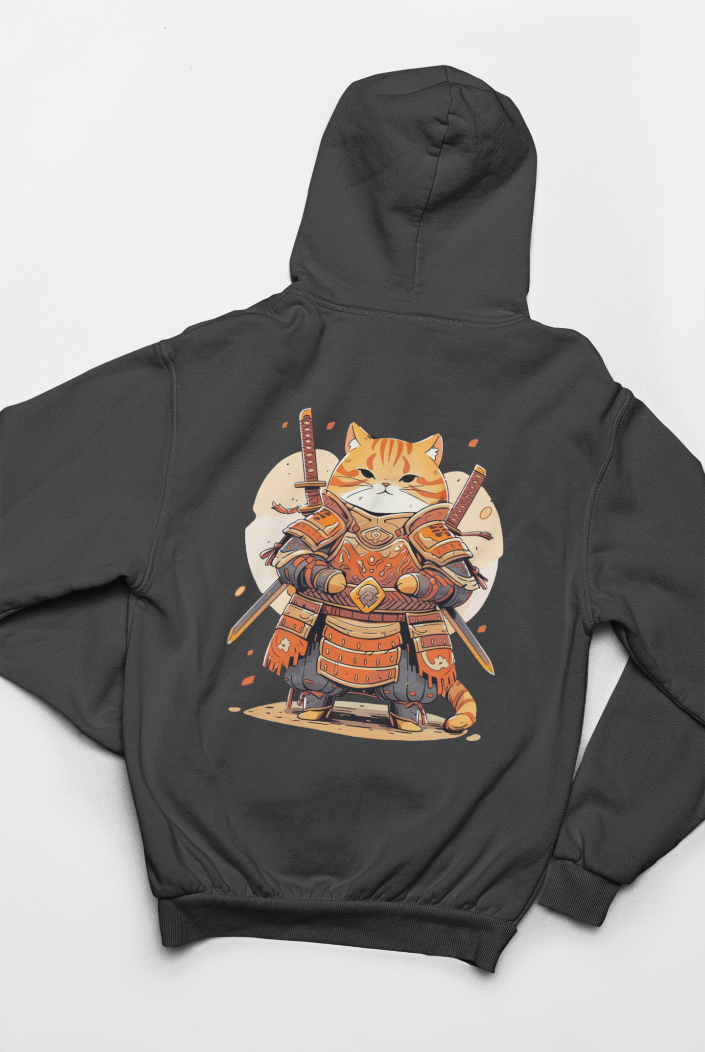 Golden Samurai Tabby Zip Hoodie