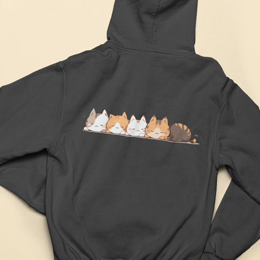 Cat Nap Harmony Zip Hoodie