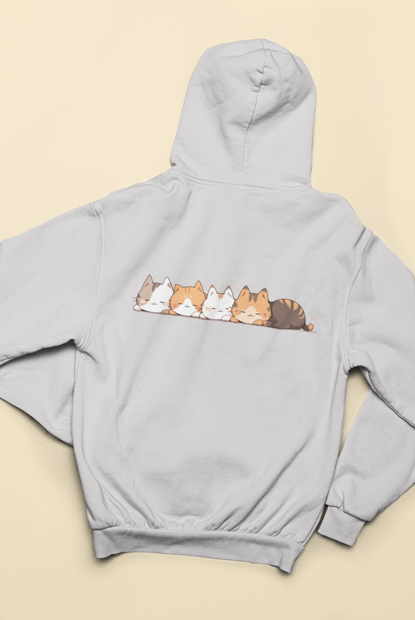 Cat Nap Harmony Zip Hoodie