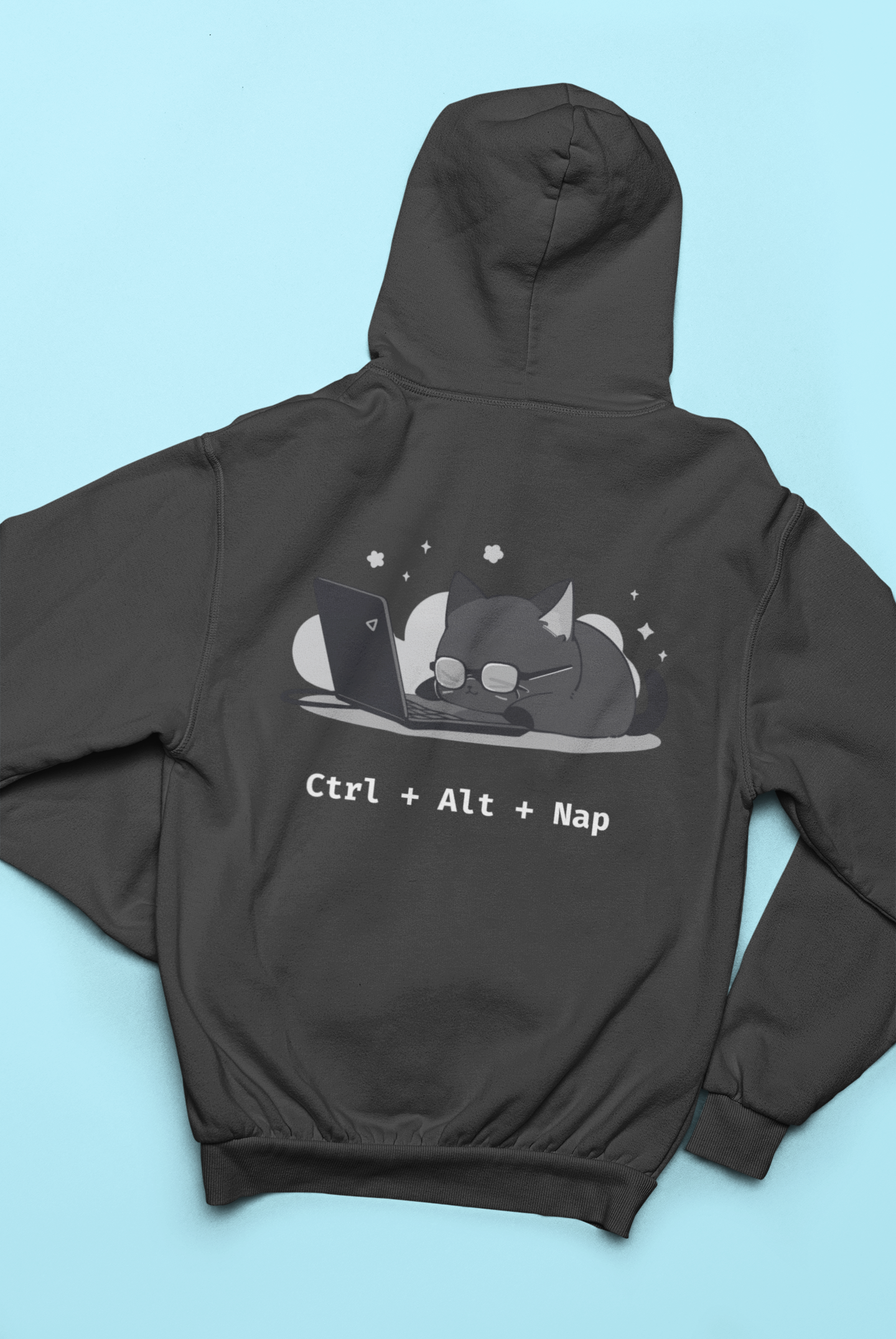 Ctrl + Alt + Nap Zip Hoodie