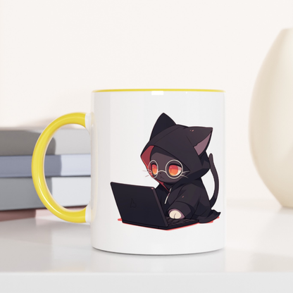 Midnight Debugger 11oz Ceramic Two Tone Mug