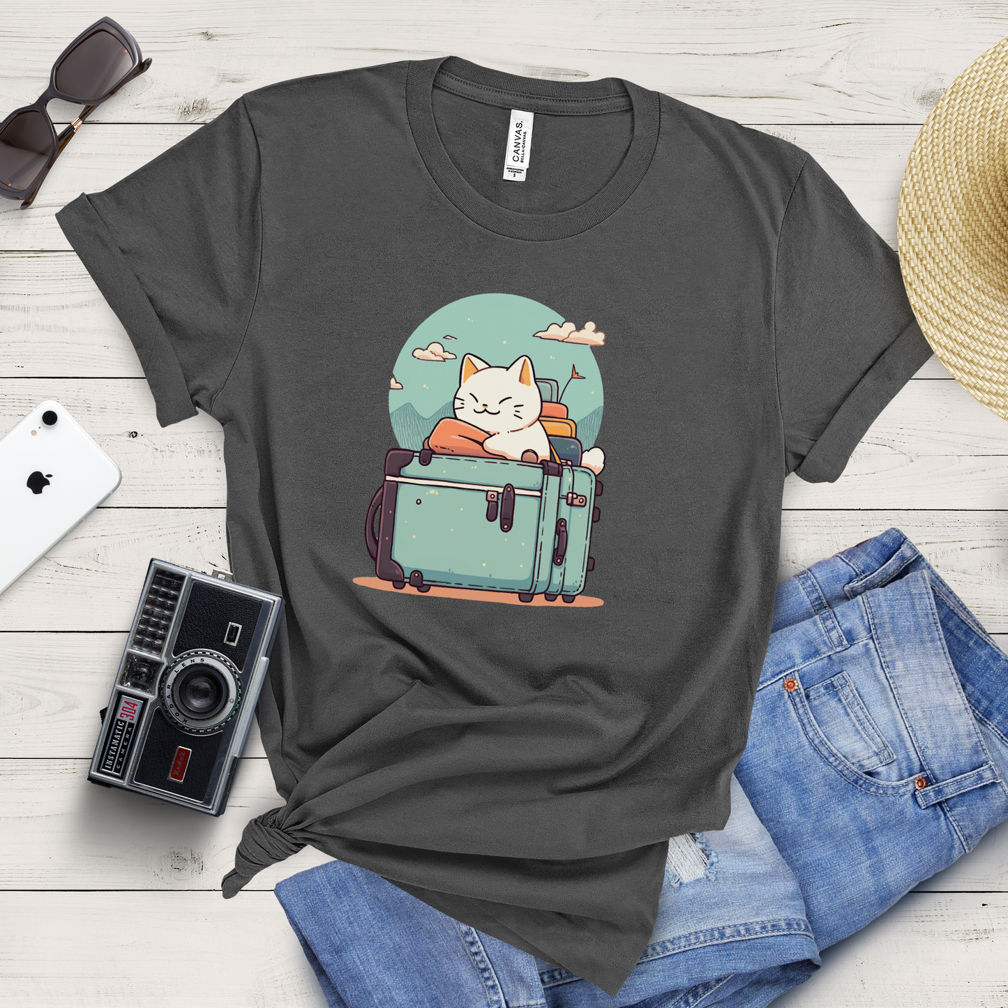 Travel Companion Cat Tee