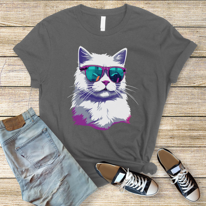 Techy Cat Shades T-Shirt