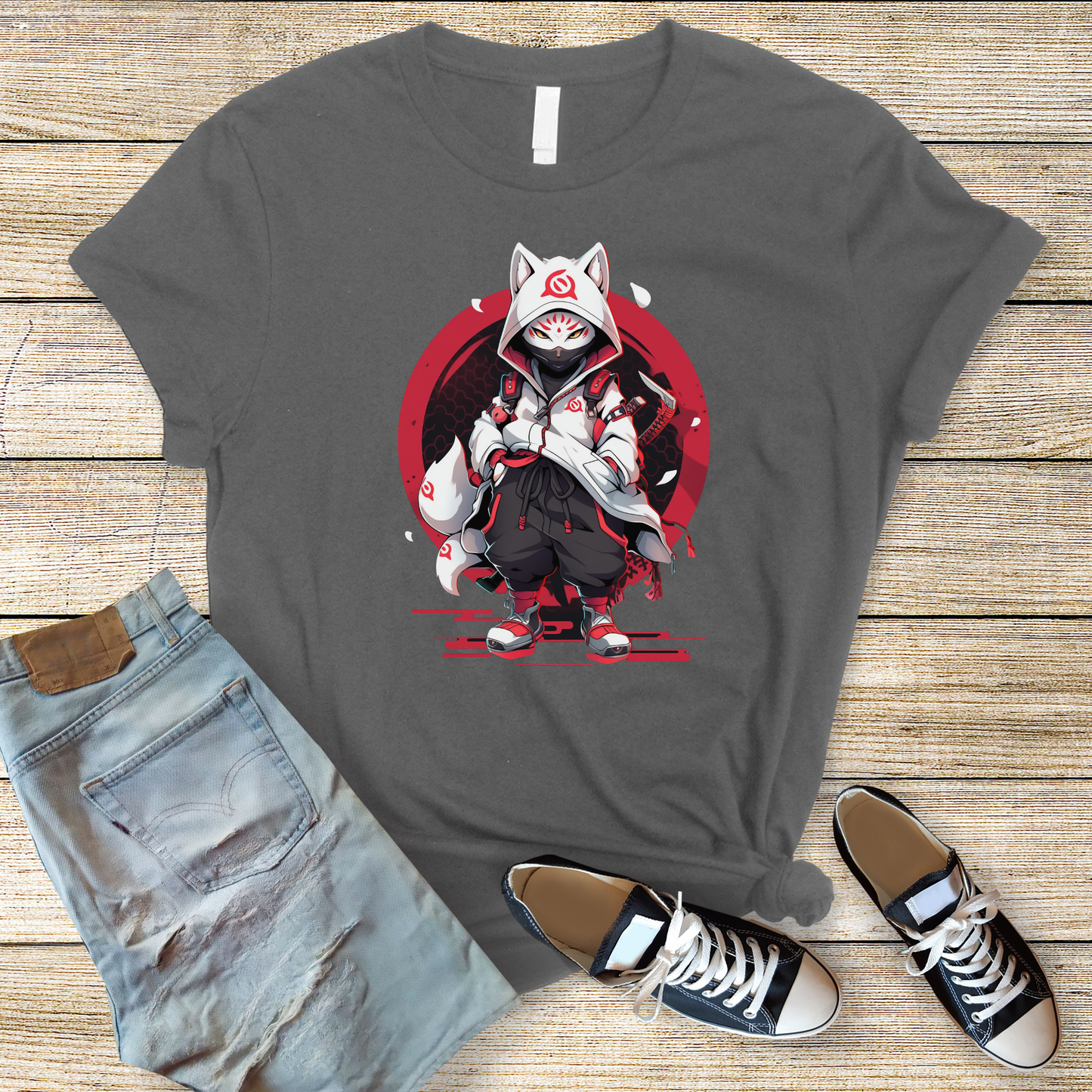 Shadow Strike Ninja Cat Tee