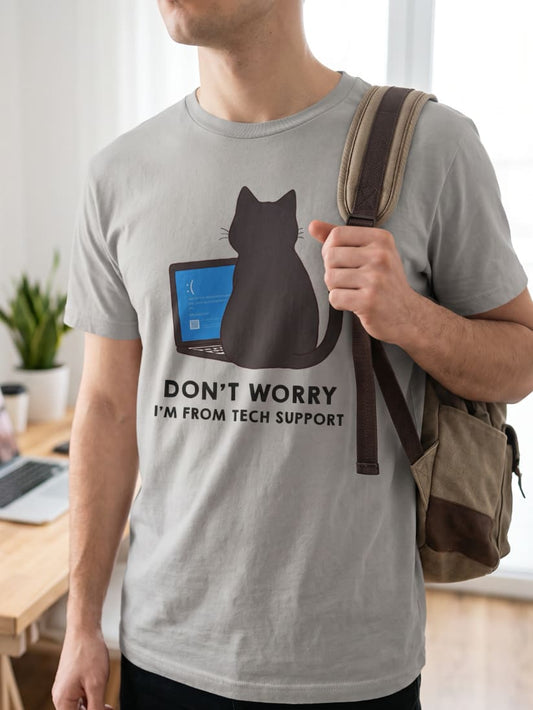 CatStrike Blue Screen T-Shirt