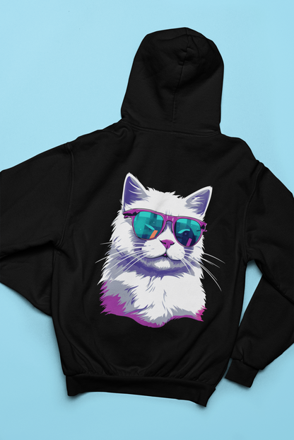 Techy Cat Shades Hoodie