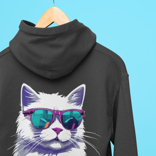 Techy Cat Shades Hoodie