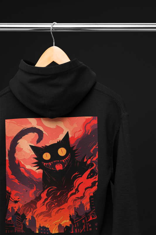 Smiling Catzilla Havoc Hoodie