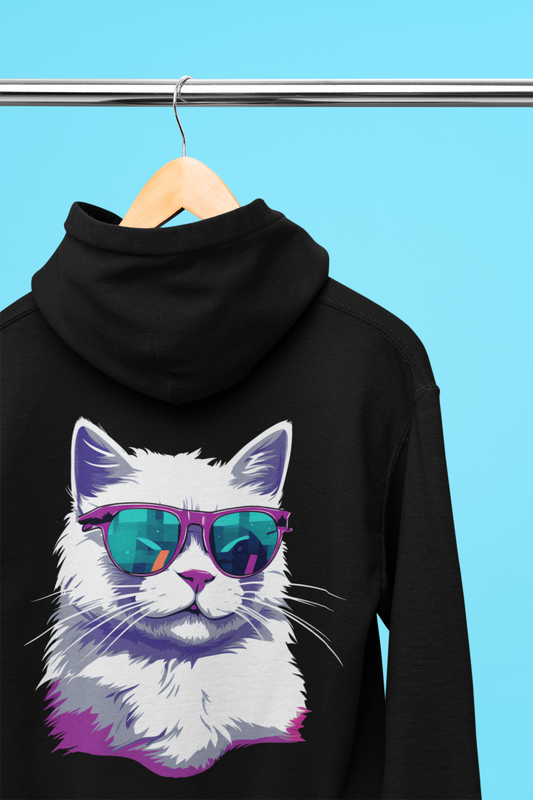 Techy Cat Shades Hoodie