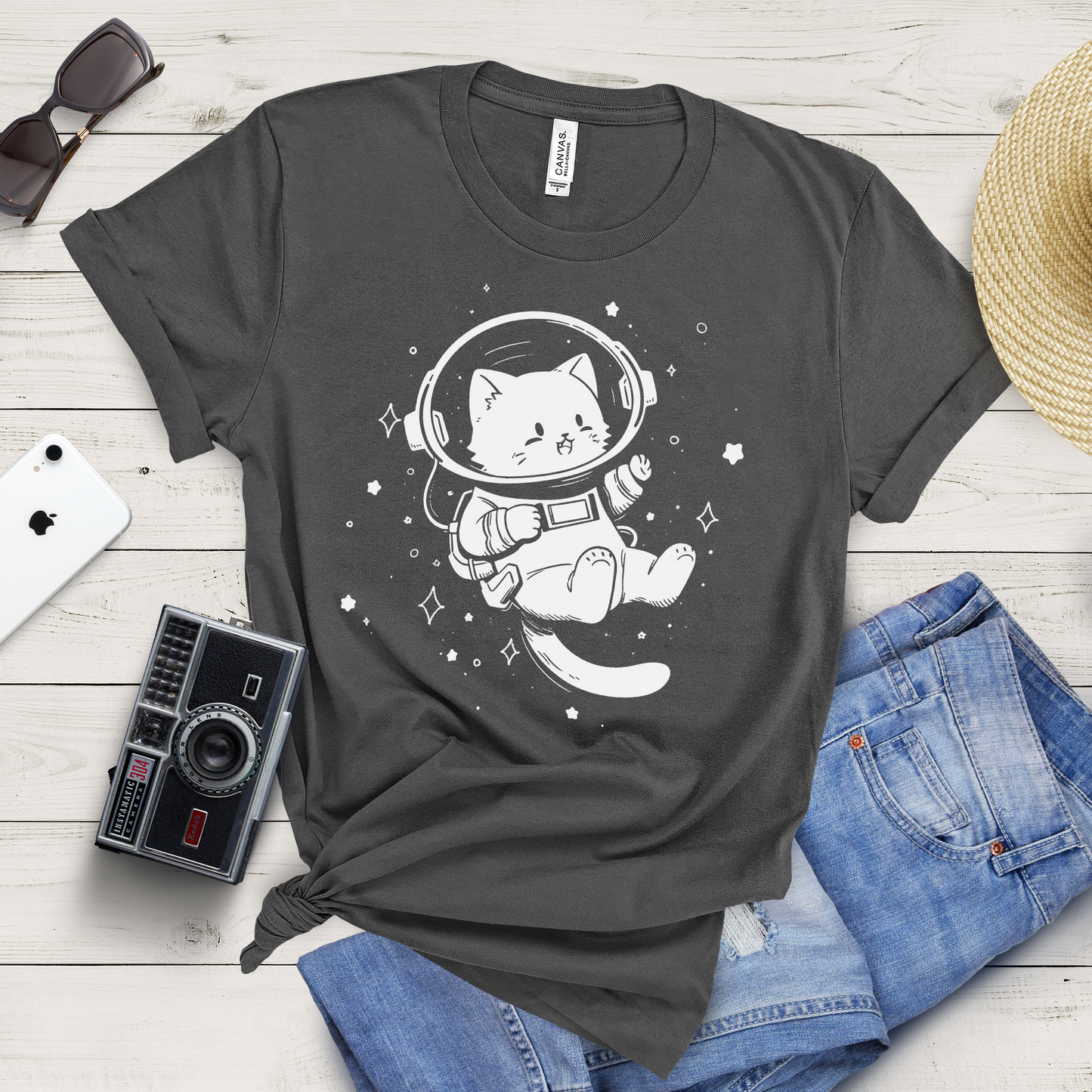 Galactic Cat Explorer T-Shirt