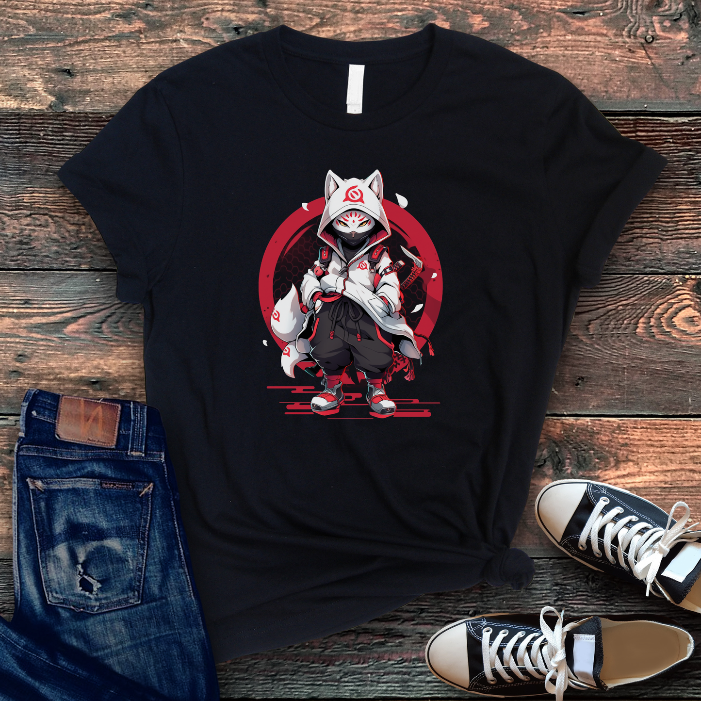 Shadow Strike Ninja Cat Tee