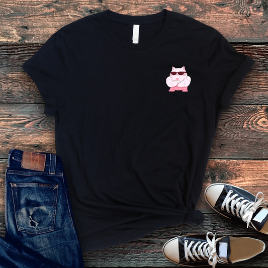 Macho Kitty Cozy T-Shirt