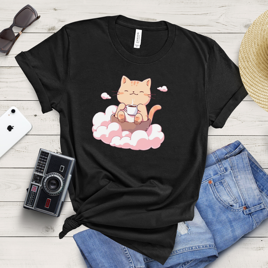 Purrfect Coffee Break T-shirt