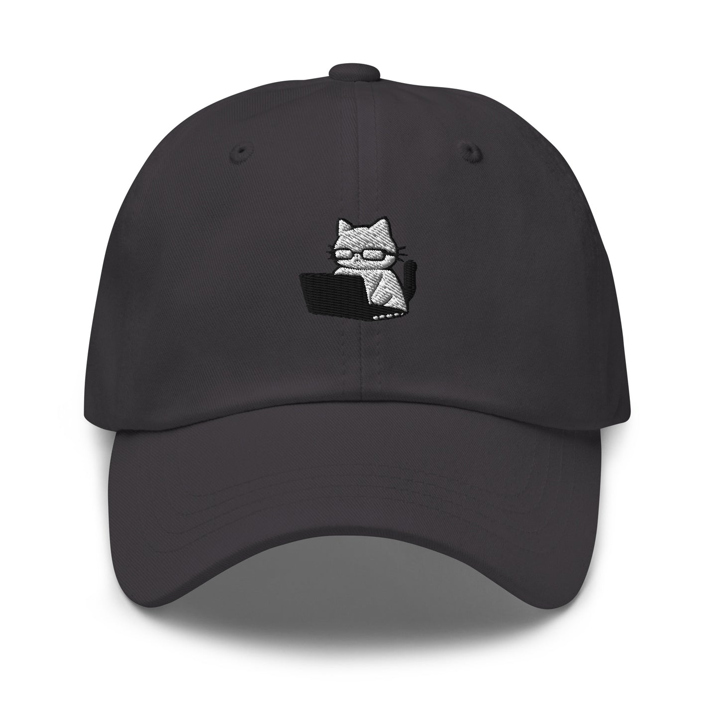 Nerd Cat Work Mode Dad hat